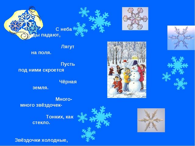 Презентация "Тайна маленькой снежинки"