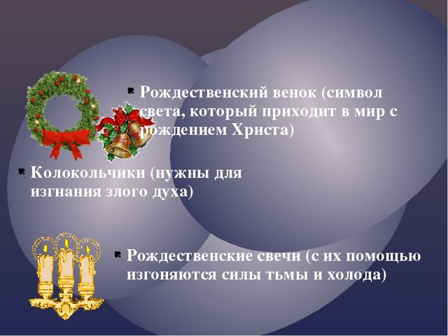 Презентация на тему "Детям о рождестве"