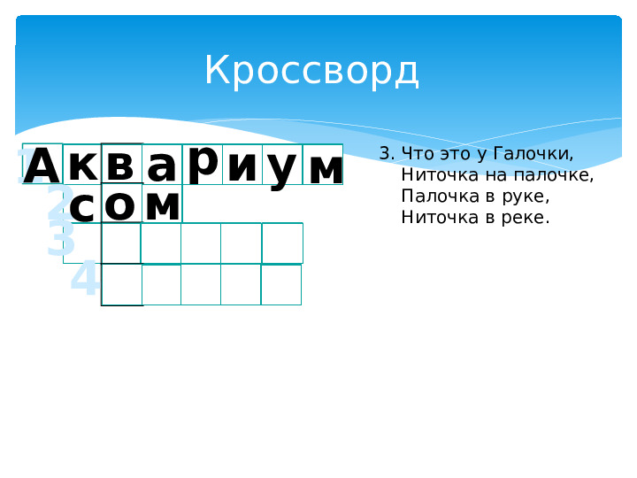 Презентация к занятию Окружающий мир по теме: «Что мы знаем о рыбах?»