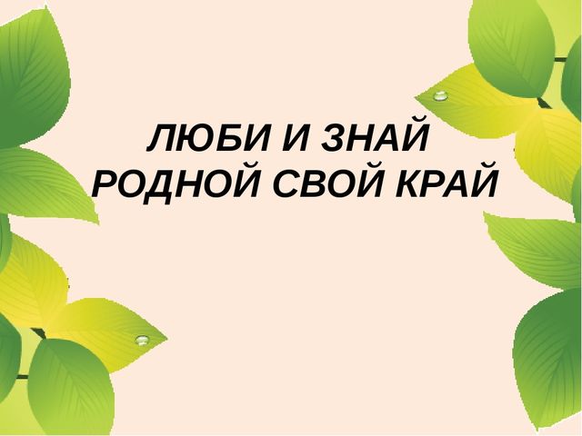 Презентация для родителей "Реализация регионального компонента"