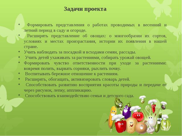 Презентация "Наш веселый огород"