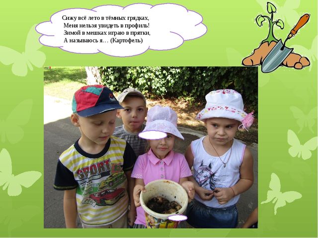Презентация "Наш веселый огород"