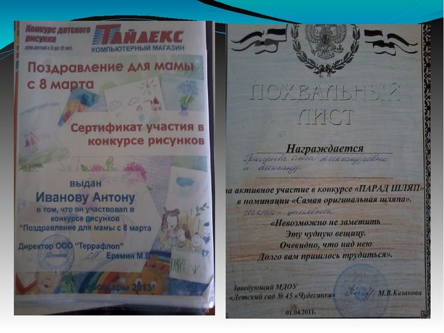 Презентация "Развитие творческих способностей детей в изобразительной деятельности при ознакмлениии с природой"