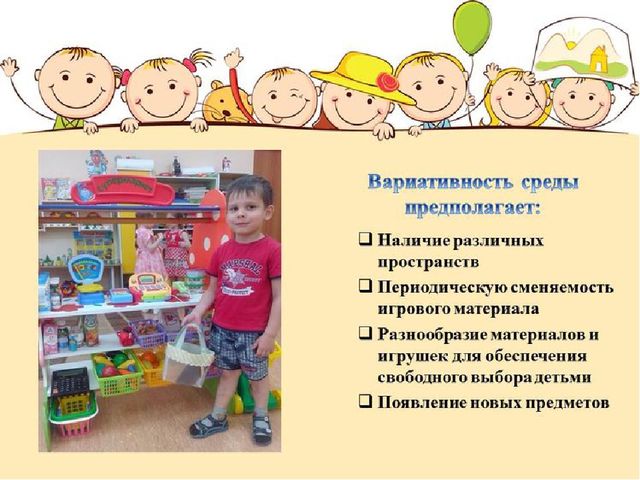 Организация развивающей предметно-пространственной среды в дошкольной организации в свете требований ФГОС