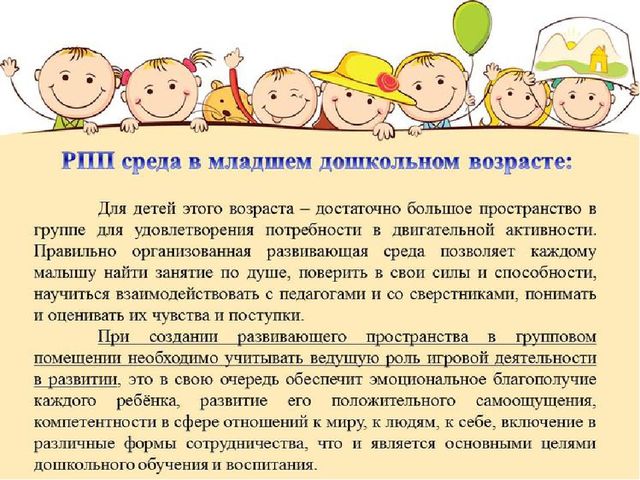 Организация развивающей предметно-пространственной среды в дошкольной организации в свете требований ФГОС