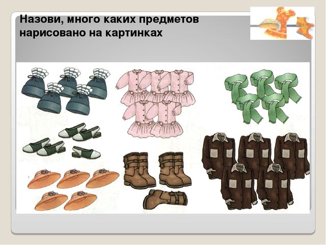 Дидактический материал для НОД по развитию речи. Одежда