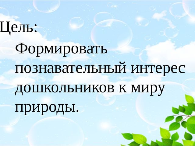 Призентация "Мы друзья природы"