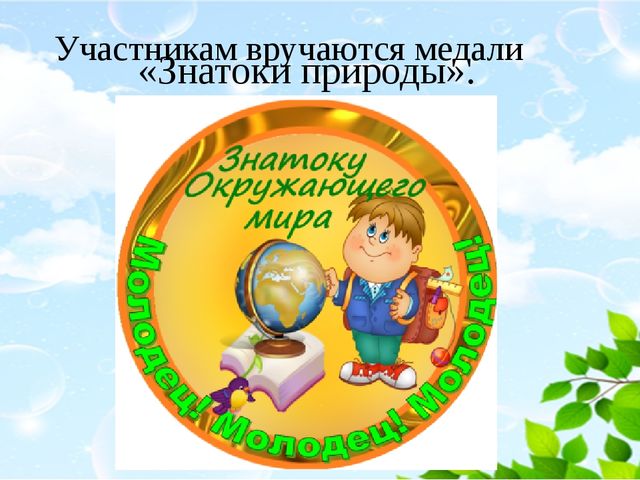 Призентация "Мы друзья природы"