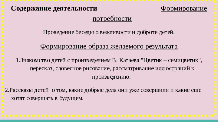 Презентация по методике на тему: "Урок доброты"
