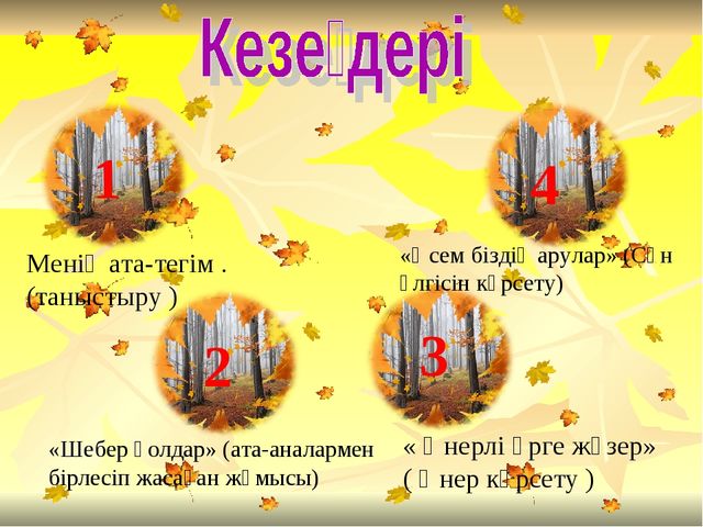 Презентация на осенний бал