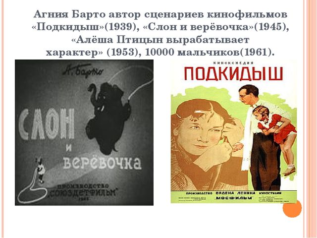 Презентация на тему "Агния Барто"