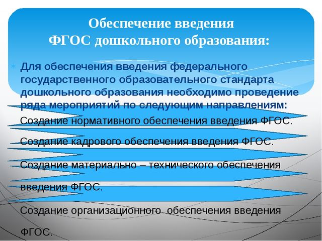 «Организация и осуществление информационно –разъяснительной работы для родителей по вопросу подготовки и введению ФГОС ДО»