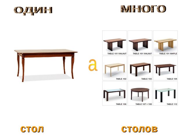 Презентация для детей 4- 5 лет на тему "Мебель"