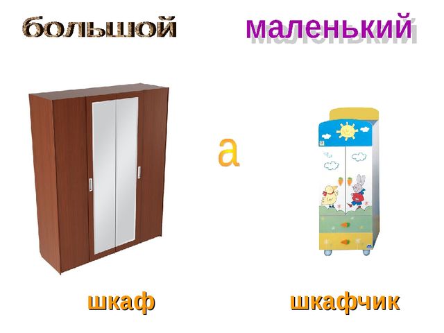 Презентация для детей 4- 5 лет на тему "Мебель"