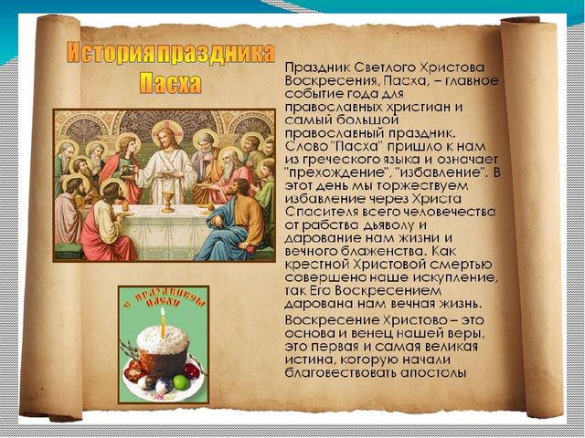 Презентация для дошкольников на тему "Светлая Пасха"