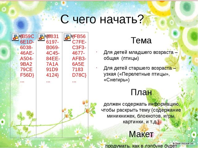 Лепбук презентация для воспитателей