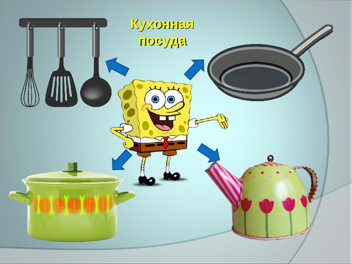 Презентация для занятия по ФЦКМ в старшей группе по теме Посуда