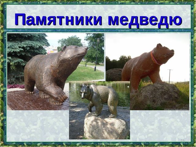 Все о буром медведе