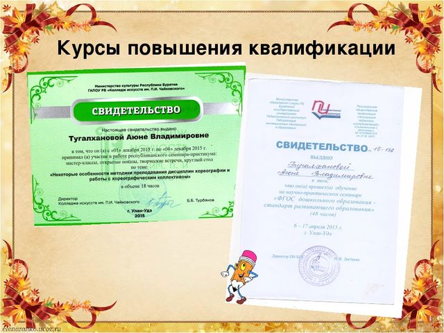 Презентация Отчет по самообразованию