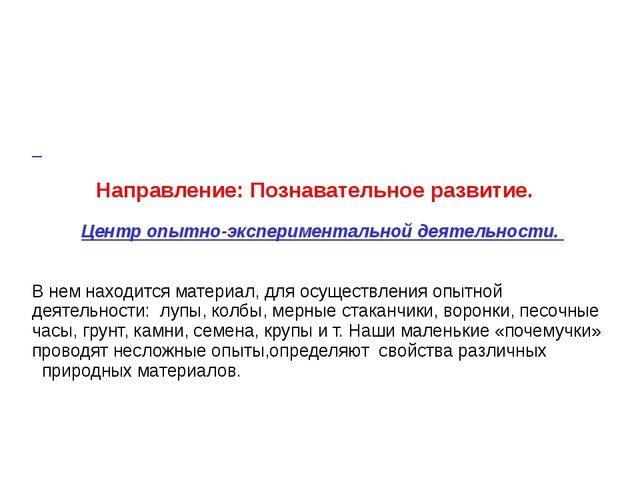 Презентация " Предметно- окружающая среда"