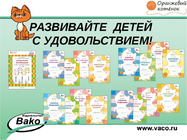 ПРОГРАММА для ДОО "Оранжевый Котенок"