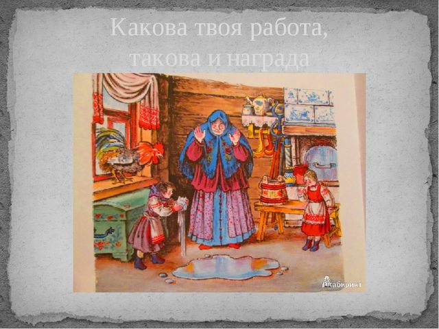 Презентация к сказке В.Ф. Одоевского "Мороз Иванович"