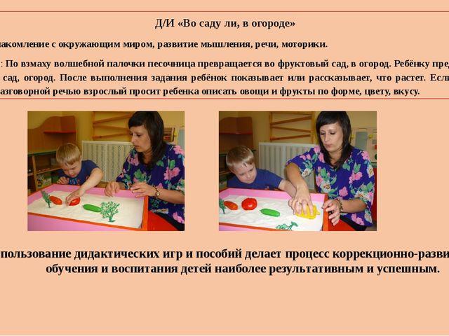 Развитие познавательных процессов у детей с ОВЗ