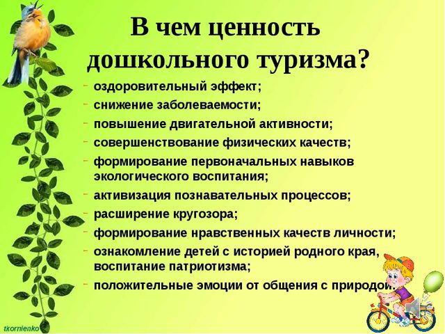 Презентация Организация физкультурно-оздоровительной работы по туризму в детском саду. "Веселый рюкзачок".