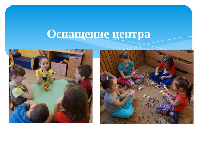 Презентация "Центр речевого развития в группе предшкольной подготовки"