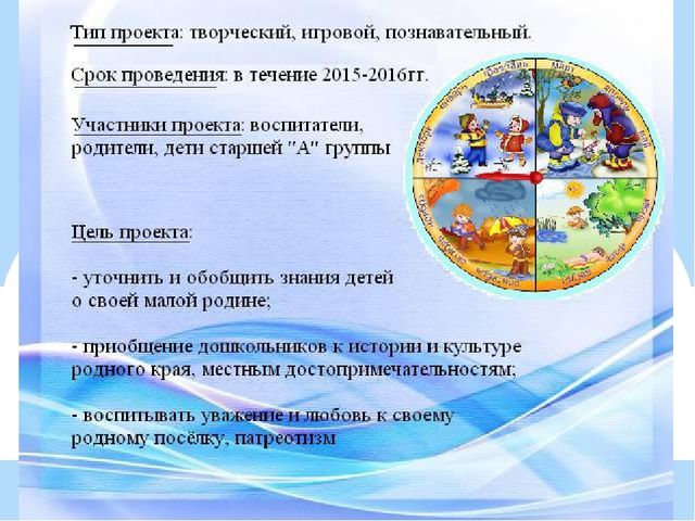 Проект на тему: "МОЙ ПОСЁЛОК"