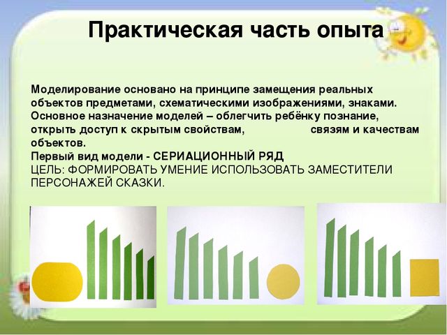 Активизация познавательной деятельности детей посредством метода моделирования