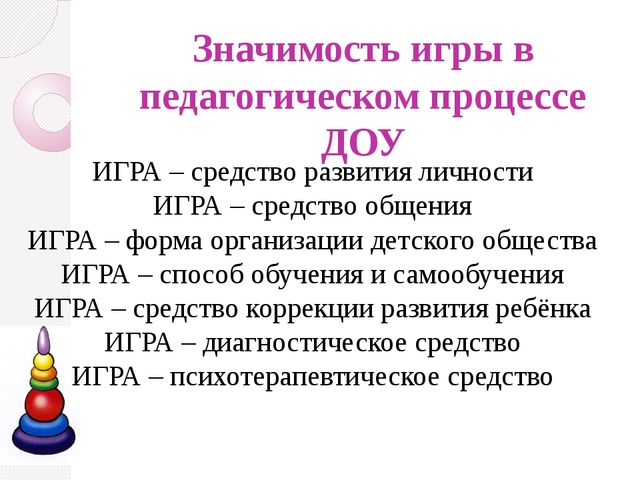 Презентация на тему "Игровые технологии"
