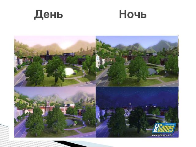 Презентация научно-исследовательского проекта "Когда бывает день и ночь?"