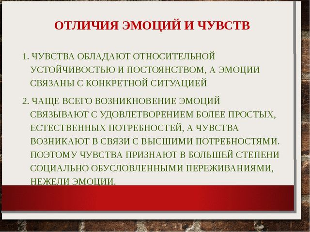 Презентация по психологии на тему "Эмоции"