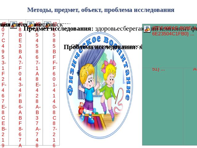 Презентация на тему "Проектная деятельность в физическом воспитании дошкольников"