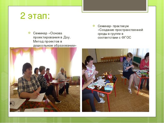 Организация системы работы по внедрению проектной деятельности в образовательный процесс