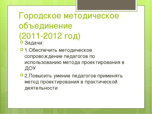 Организация системы работы по внедрению проектной деятельности в образовательный процесс