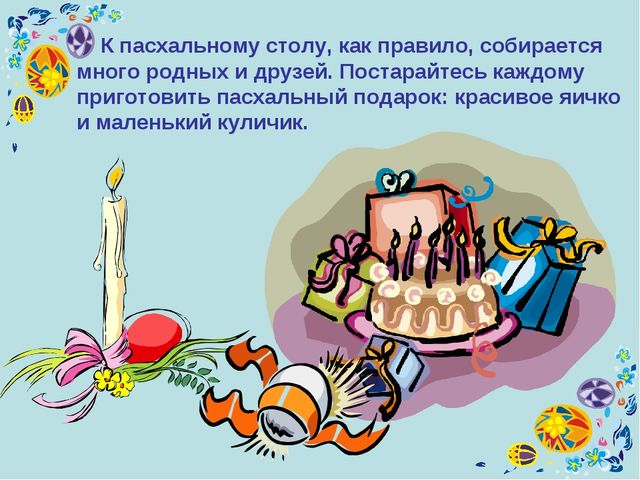 Презентация к уроку технология "Пасхальное яйцо"