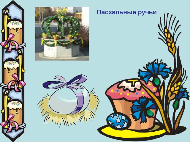 Презентация к уроку технология "Пасхальное яйцо"