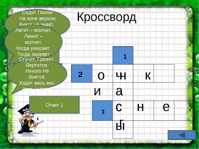 Презентация к викторине "Что? где? когда?"