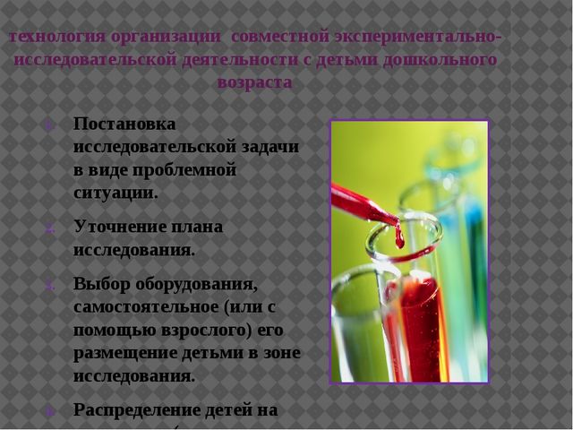 Презентация "Экспериментально исследовательская деятельность дошкольников"