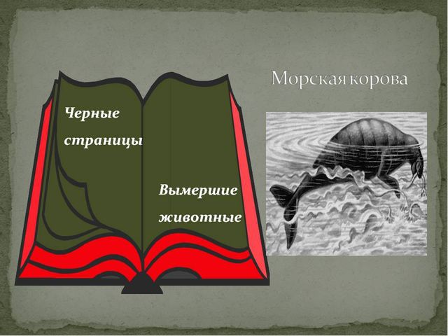 Презентация на тему "Красная книга" для подготовительной группы