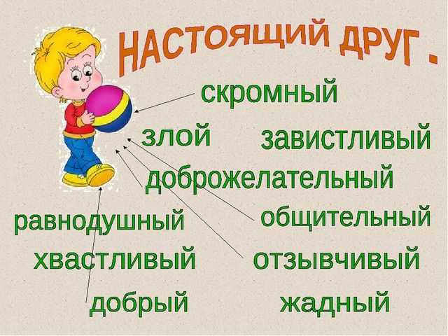 Презентация воспитателя на тему "Дружба"