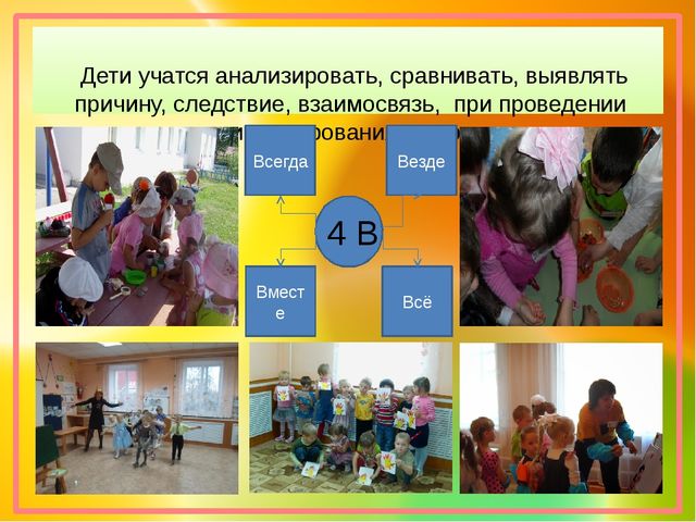 Презентация воспитателя на тему "Экспериментирование"