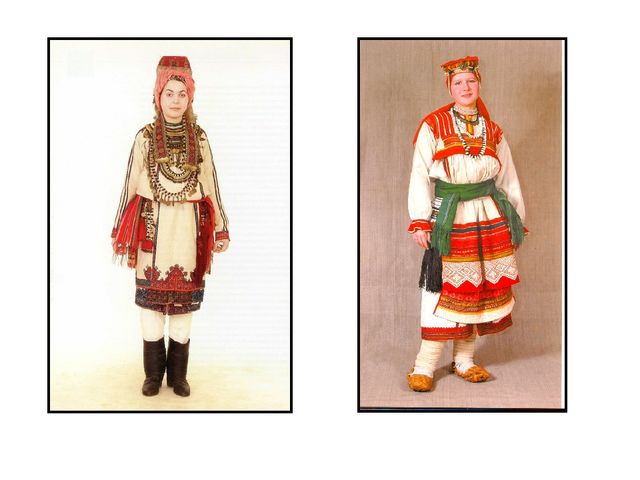 Мордовский народный костюм мужской