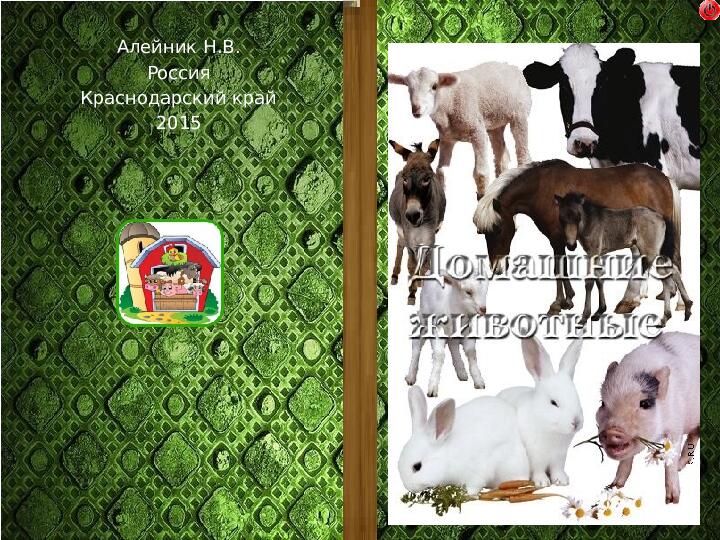 Интерактивная книжка «Домашние животные»