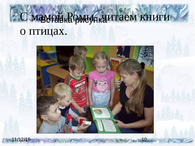 Презентация проекта "Покормите птиц зимой"