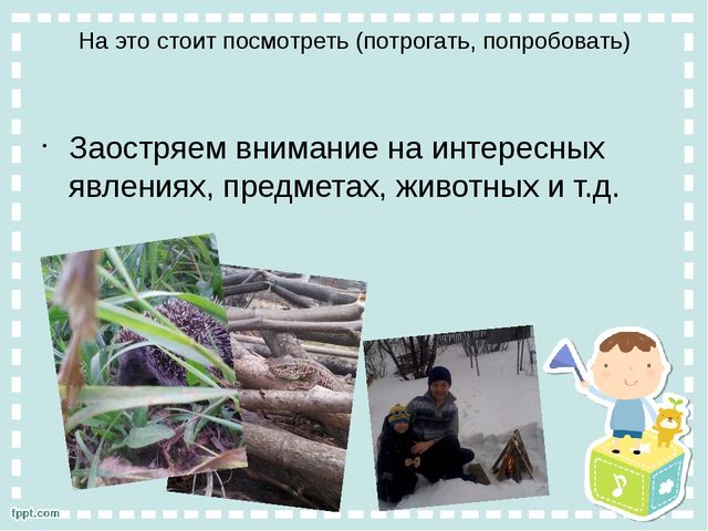 Презентация "Познание ребенком окружающего мира"