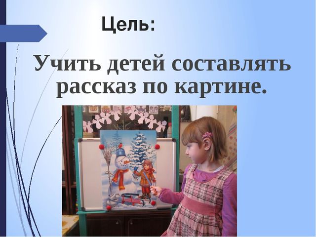 Презентация на тему "Составление рассказа по картине"