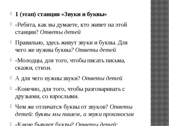 НОД ПО РАЗВИТИЮ РЕЧИ Тема: «В гости к азбуке» для детей 6-7 лет